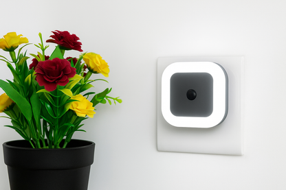 Motion Sensor Square Led Ceiling Light Flush Mount Garage Wall Lamp Warm White Light (Pack Of 2)